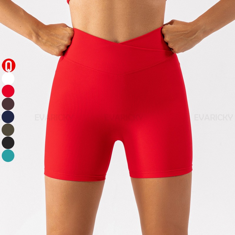V přední Cross Yoga Shorts