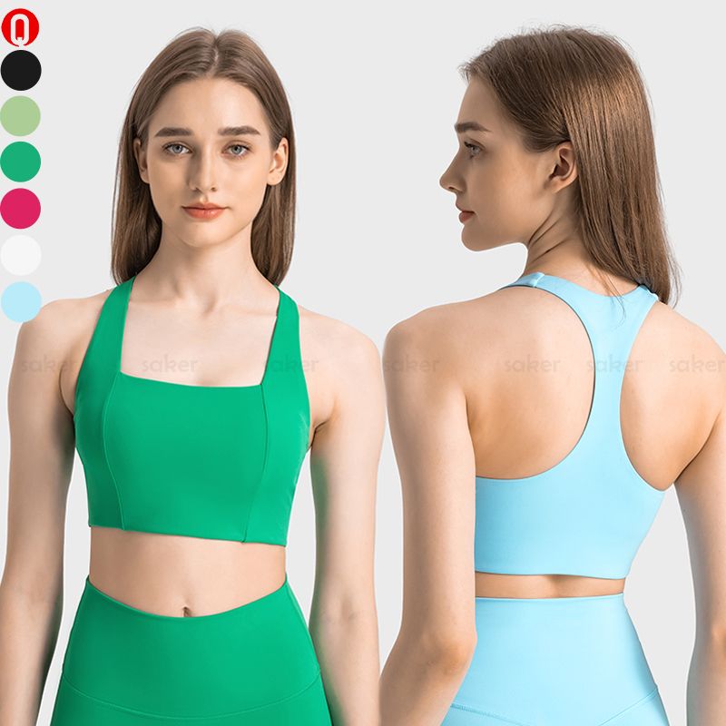 Bílá Croptop sportovní podprsenka